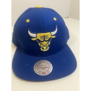 Mitchell & Ness Blue & Gold NBA Chicago Bulls Day One Snapback - OSFA New W Tags
